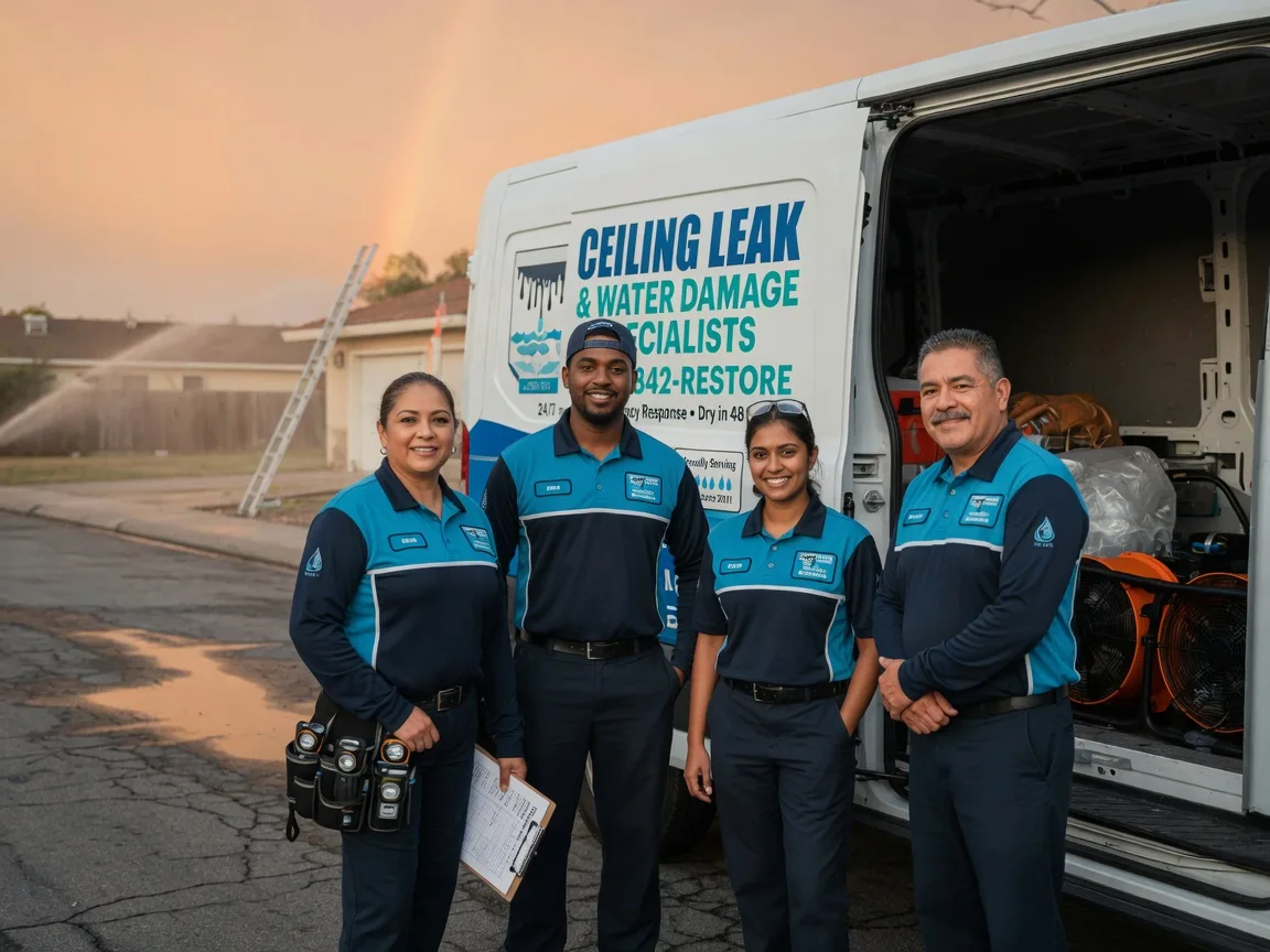 Ceiling Leak Cleanup company in What Cheer, IA