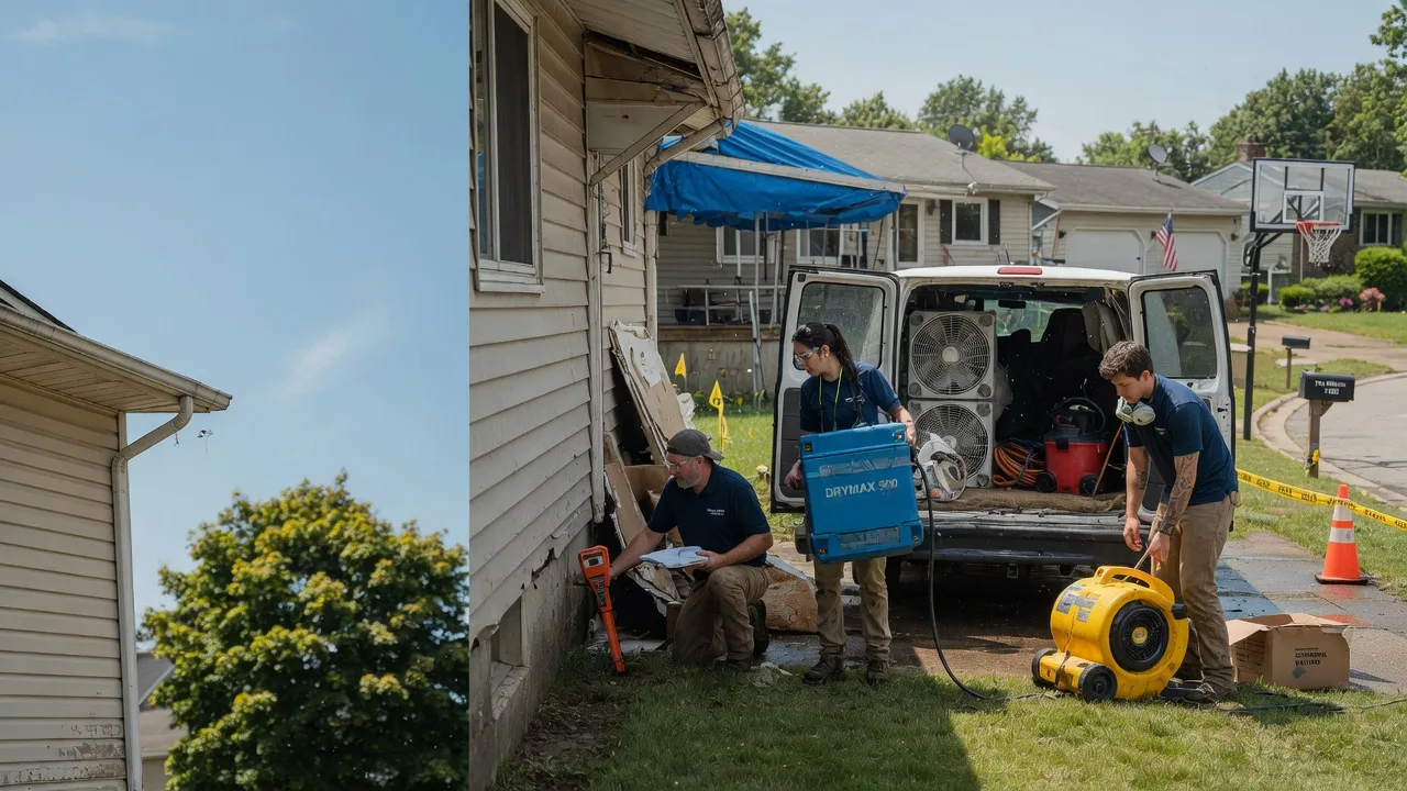 Ceiling Leak Cleanup in What Cheer, IA near me